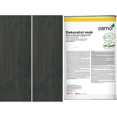 Osmo 3118 Dekoračný vosk transparentný 25 l Sivý granit