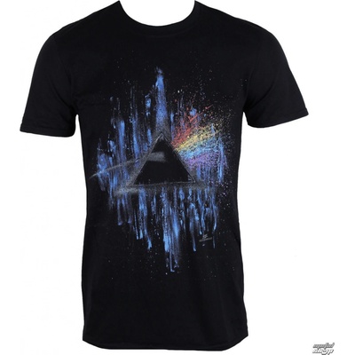 Rock Off metal Pink Floyd DSOTM blue Splatter čierne