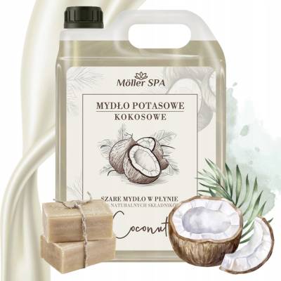 Möller SPA tekuté mýdlo kokosové potašové mýdlo 5000 ml