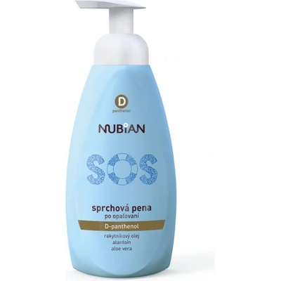 Nubian SOS sprchová pena po opaľovaní 500 ml