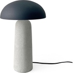 Bizzotto Сива бетонна настолна лампа с метален абажур (височина 39, 5 cm) Delphine - Bizzotto (0827874)