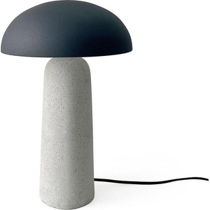 Bizzotto Сива бетонна настолна лампа с метален абажур (височина 39, 5 cm) Delphine - Bizzotto (0827874)