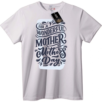 NOONEBRAND Тениска За страхотна мама - 7XL, Black