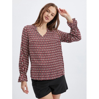 orsay Бяло-червена дамска блуза с десен ORSAY Orsay | Cherven | ЖЕНИ | S