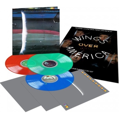 MCCARTNEY PAUL - WINGS OVER AMERICA/COLOR - 3VINYL