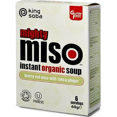 Polévka Miso instantní tofu zázvor Bio bez lepku 6 x 10 g