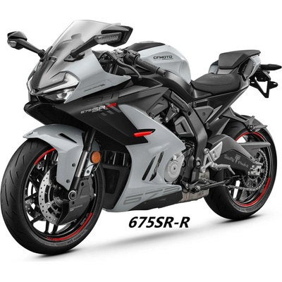CFMOTO 675SR-R od Throttle Punks Bílá