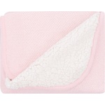 Kikka Boo Плетено памучно одеяло с шерпа Dream Big Pink (31103010046)