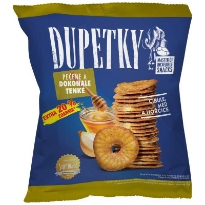 Dupetky Cibule, med a hořčiče 84g