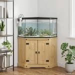 vidaXL Стойка за аквариум CORONA Кафяво 70 x 70 x 73 cm 300 кг (42034041)