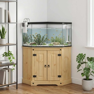 vidaXL Стойка за аквариум CORONA Кафяво 70 x 70 x 73 cm 300 кг (42034041)