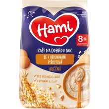 Hami Mliečna kaša na dobrú noc so 7 obilninami piškótová 210 g