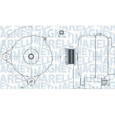 Generátor MAGNETI MARELLI 063731876010
