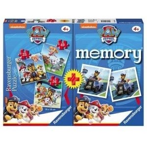 Ravensburger Paw Patrol Multipack - 3 Puzzles und Memory