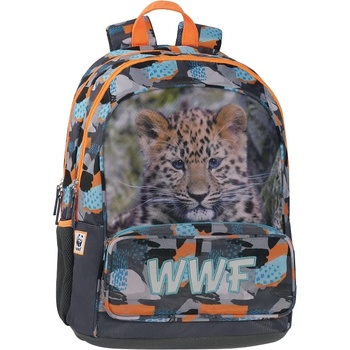 Panini Ученическа Раница Panini WWF Fotografico - с 2 отделения (67598)