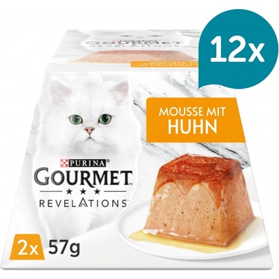 Gourmet Revelations pěna v omáčce s kuřecím masem 12 x 2 x 57 g