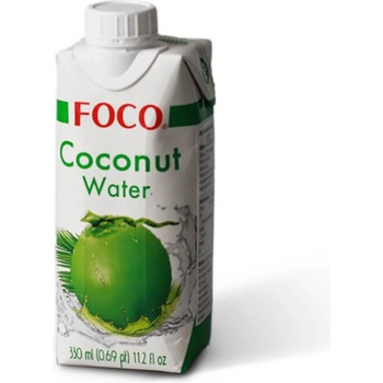 Foco Kokosová voda 100% naturálna 12 x 330 ml