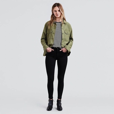 Levis 720 HIRISE SUPER SKINNY BLACK GALAXY 5279700000
