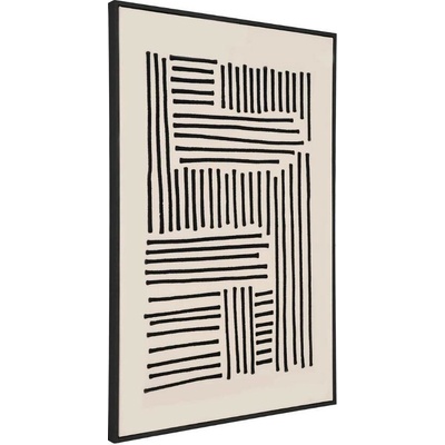 Nordic Living Abstraktní obraz Lirea 140 x 100 cm