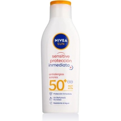 Nivea Sun Sensitive Immediate Protect Lotion SPF50+ слънцезащитен лосион 200 ml