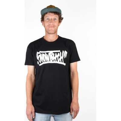 Snowbitch Tag 2 tee Black
