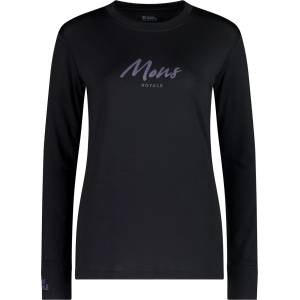 Mons Royale Дамско мериносово термобельо Mons Royale Women's Yotei Merino Classic Long Sleeve Merino longsleeve - Black (115-2888-0114)