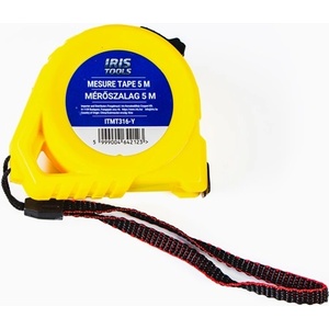 IRIS TOOLS ITMT316-Y Измервателна лента с дължина 5 m и широчина 19 mm (ITMT316-Y)