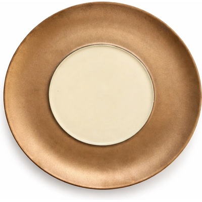 Gold Metallic tanier XL 33,7 cm