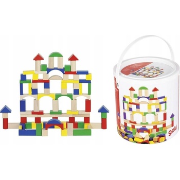 Goki Kostky 100 ks v kyblíku