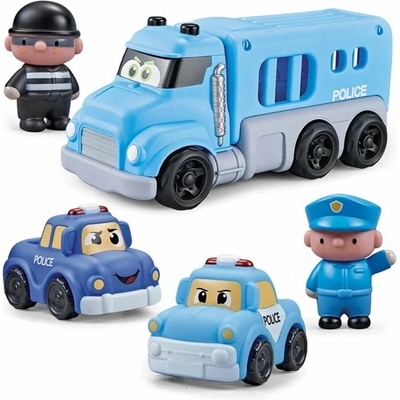 Bavytoy policejní truck s autíčky