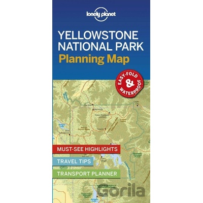 Lonely Planet Yellowstone National Park Planning Map Lonely PlanetSheet map folded