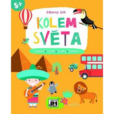 Zábavný blok Kolem světa - Jiří Models