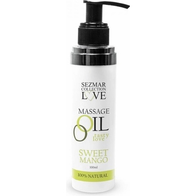 Sezmar Love Přírodní masážní olej sladké mango 100 ml