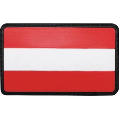 MFH nášivka RAKÚSKO 8x5 cm velcro plastová FAREBNÁ