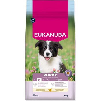 Eukanuba Puppy Medium rich in fresh chicken 15 kg