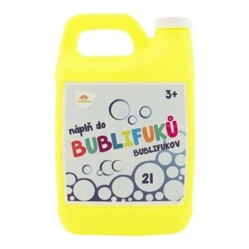 Teddies Náplň do bublifuku 2 litry 2 barvy v kanystru