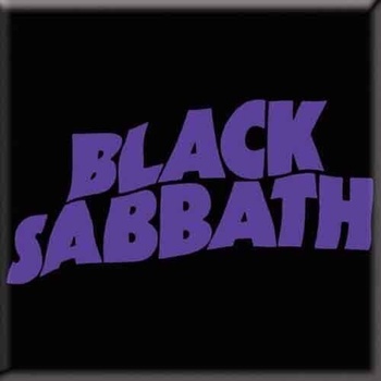 Black Sabbath Wavy Logo Магнит (BSMAG01)