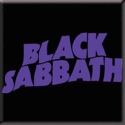 Black Sabbath Wavy Logo Магнит (BSMAG01)