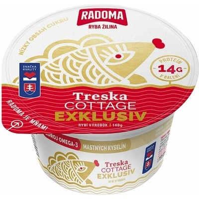 PRETO Ryba Žilina Treska Cottage Exklusiv 140 g