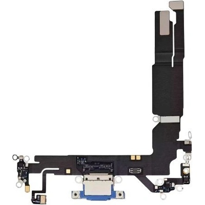 Apple iPhone 16 - Nabíjecí Konektor + Flex Kabel (Ultramarine), Ultramarine