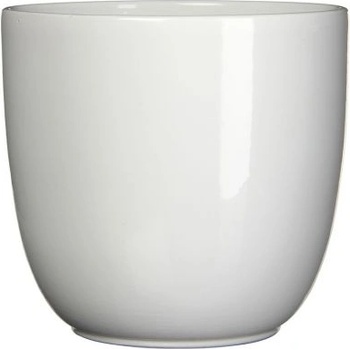 Image 1 of Mica КАШПА КЕРАМИЧНА КРЪГЛА tuska 20х22.5см БЯЛА (144688)