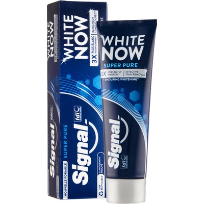 Signal White Now Men Super Pure pro muže s bělicím účinkem 75 ml