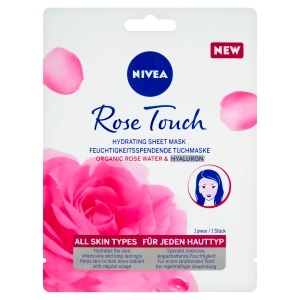 Nivea Rose Care текстилна маска