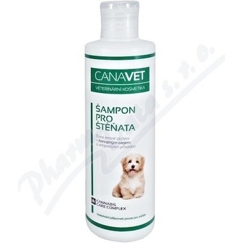 Canavet šampon pro štěňata s antiparazitní přísadou Canabis 250 ml