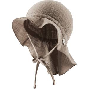 Sterntaler Детска шапка с козирка Sterntaler Kids' Sun Hat Plain Hat - Taupe - размер 49 cm (904-3669-0314)