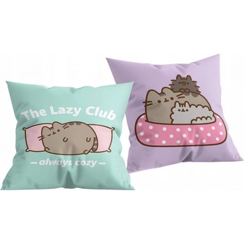 Halantex Obojstranný vankúš mačička Pusheen motív Cool 40x40