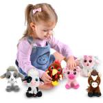 Felyx Toys CuteKins Farm Friends Плюшен Приятел от Фермата със звуци