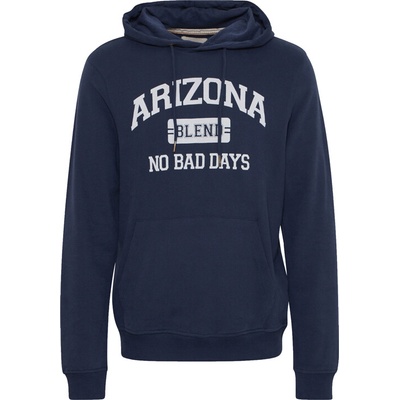 Blend Sweatshirt Refular Fit tmavo modrá