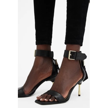 AllSaints Кожени сандали AllSaints Noir Mid Sandal (W151FB)