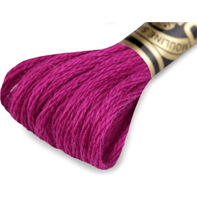Prima-obchod Vyšívací příze DMC Mouliné Spécial Cotton, barva 915 fuchsia
